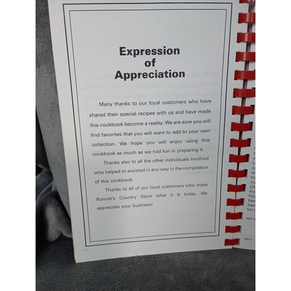 Ronnie's Country Store Cookbook Winston-Salem, NC‎ 2001 Spiral Rare Maya Angelou - Picture 5 of 14